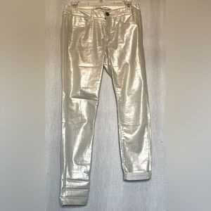 American Eagle metallic jeggings